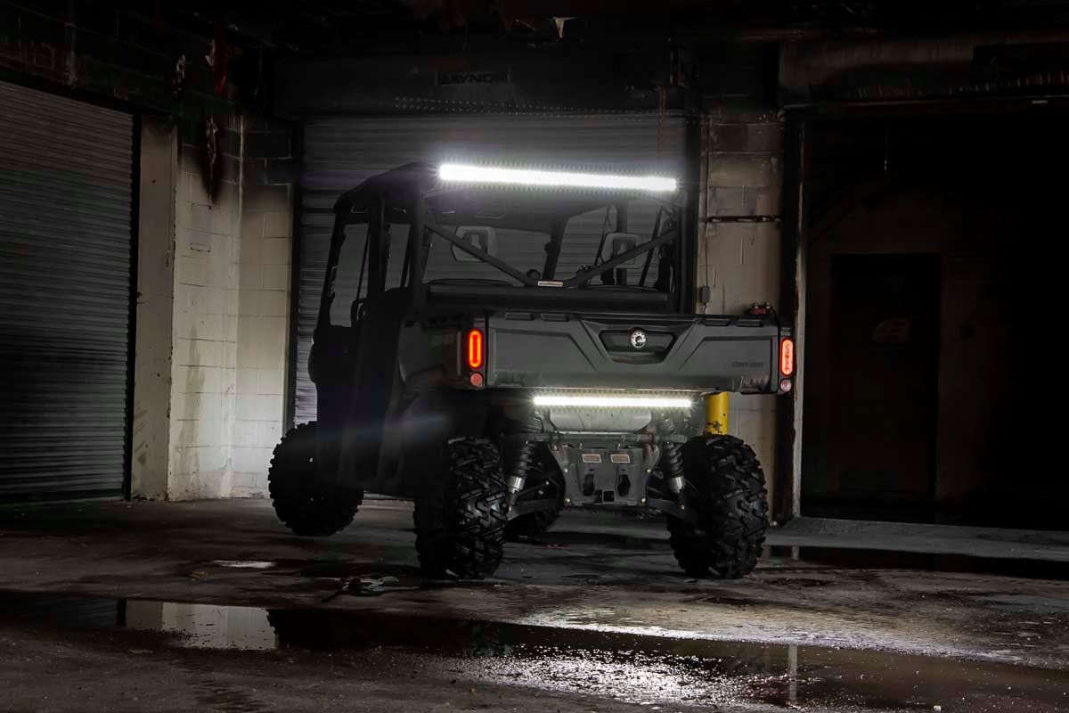Can-Am Defender MAX HD10 X mr with Doors LED Light Kit - Rear - Rough Country - 50